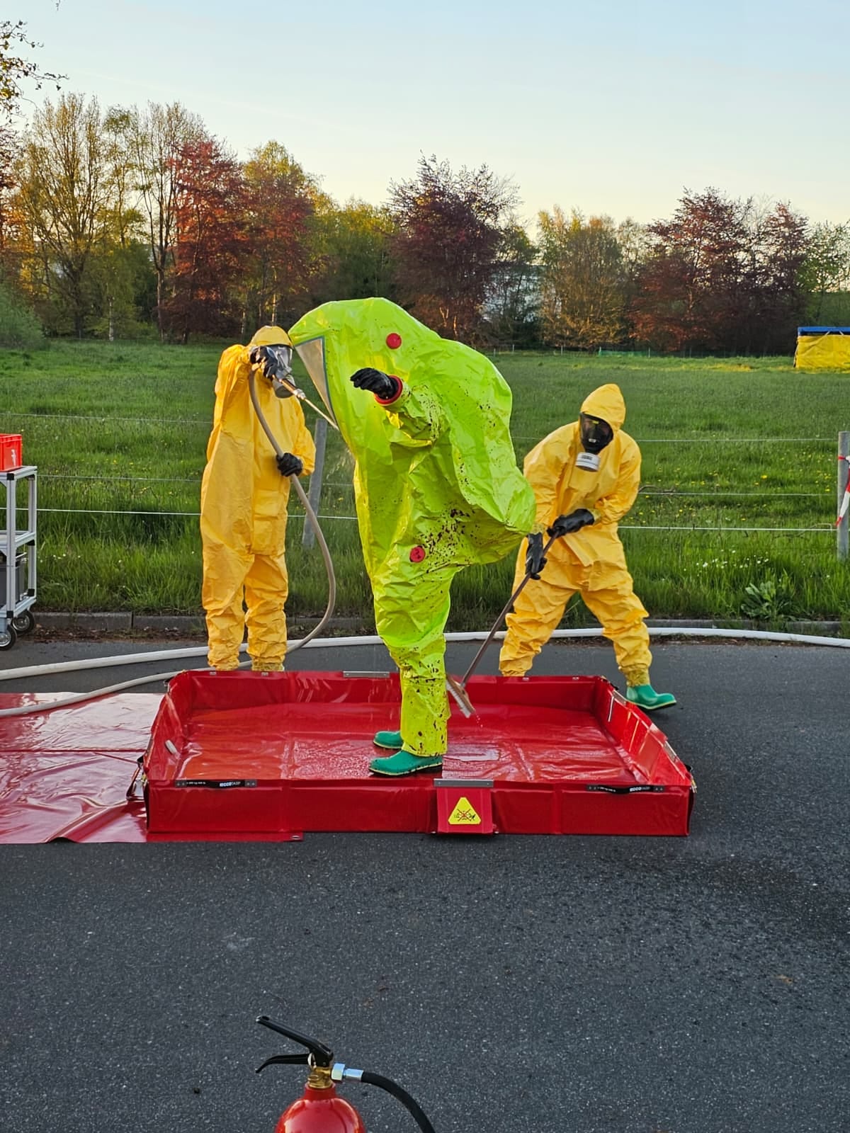 Einsatzübung Feuerwehr Zetel